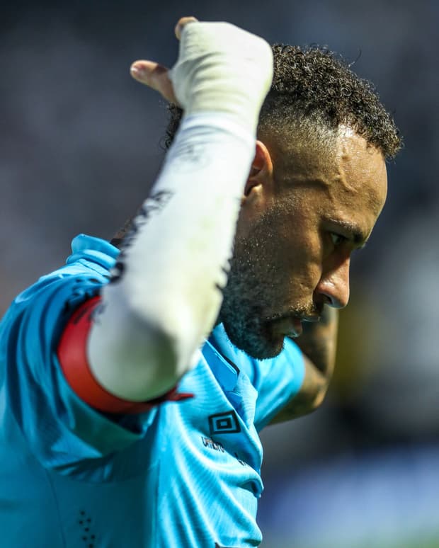 Neymar na derrota do Santos para o Botafogo (Reinaldo Campos/ Santos F.C.)