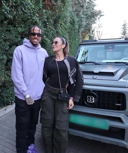 Éder-militão-e-esposa