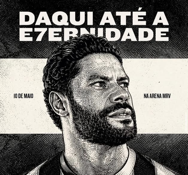 Despedida de Hulk do Atlético (reprodução Atlético)