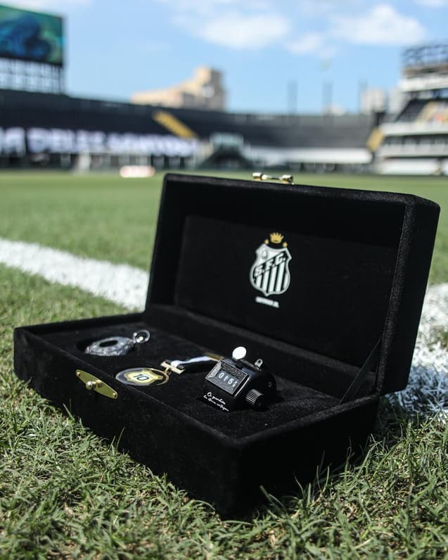 Homenagem do Santos (Foto: Reinaldo Campos/Santos FC)