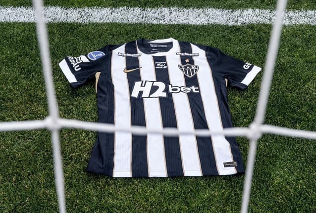Camisa do Atlético contra o Cienciano (Foto: Pedro Souza / Atlético)