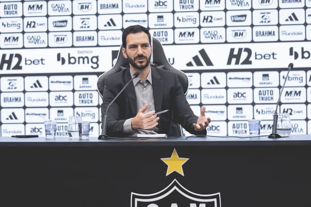 Pedro Daniel fala sobre conselho da massa (Foto: Pedro Souza / Atlético)