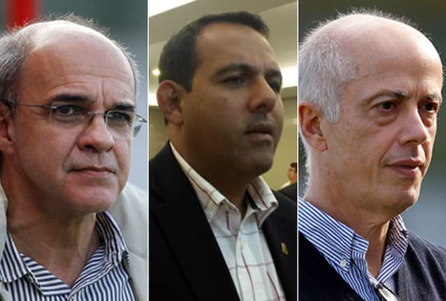 Eduardo Bandeira de Mello, Cacau Cotta e Wallim Vasconcellos são candidatos