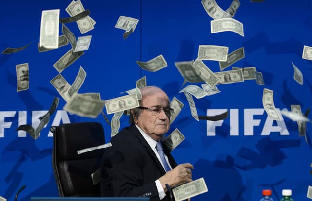 Joseph Blatter está punido pela Fifa por 90 dias (Foto: AFP)