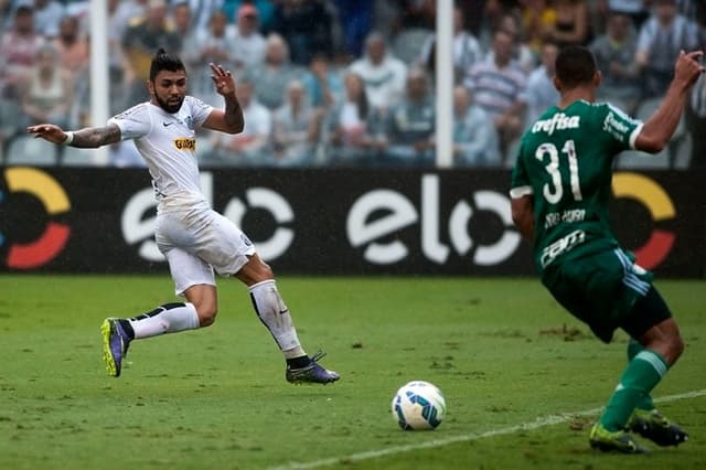 Santos x Palmeiras (Foto: Ivan Storti/Lancepress!)