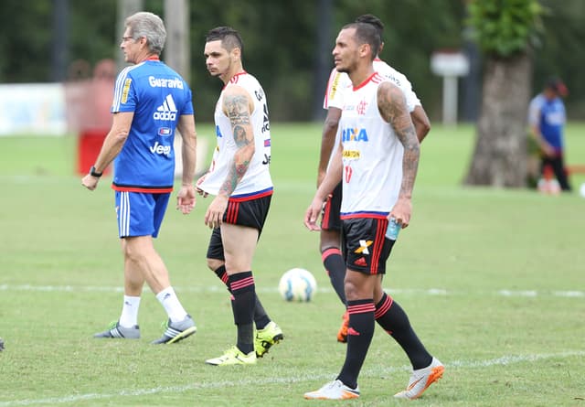 Treino Flamengo - Pará (Foto: Cleber Mendes/Lancepress!)