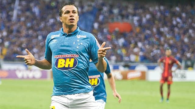 HOME - Cruzeiro x São Paulo - Campeonato Brasileiro - Leandro Damião (Foto: Rodney Costa/Eleven/LANCE!Press)