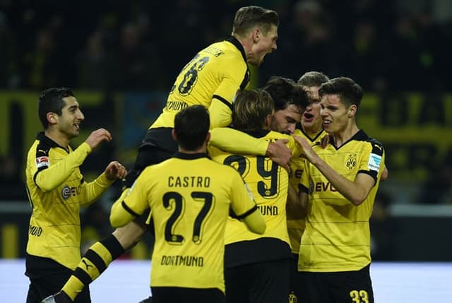Dortmund venceu o Eintracht Frankfurt de goleada