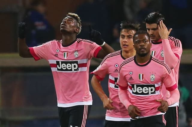 Pogba - Sampdoria x Juventus (Foto: Marco Bertorello / AFP)