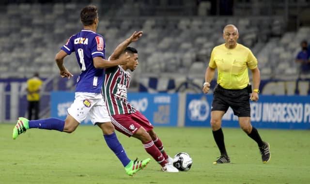 Último encontro: Cruzeiro 3x4 Fluminense (17/02/2016, pela Copa da Primeira Liga