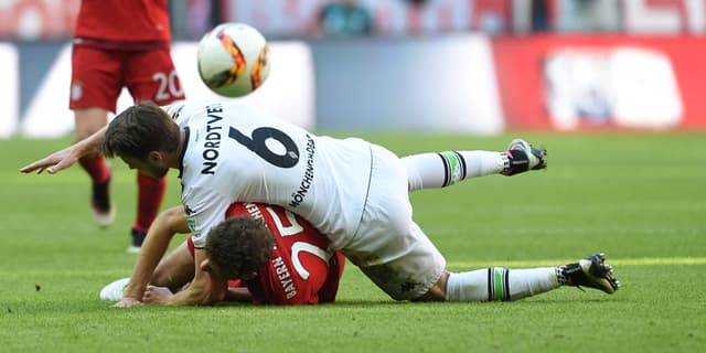 Veja imagens do empate entre Bayern e Gladbach