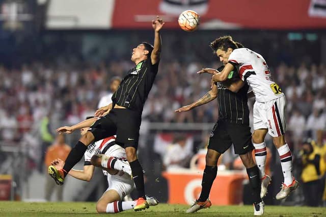 Último jogo - São Paulo 0 x 2 Atlético Nacional (06/07/2016 - semifinais da Libertadores)&nbsp;