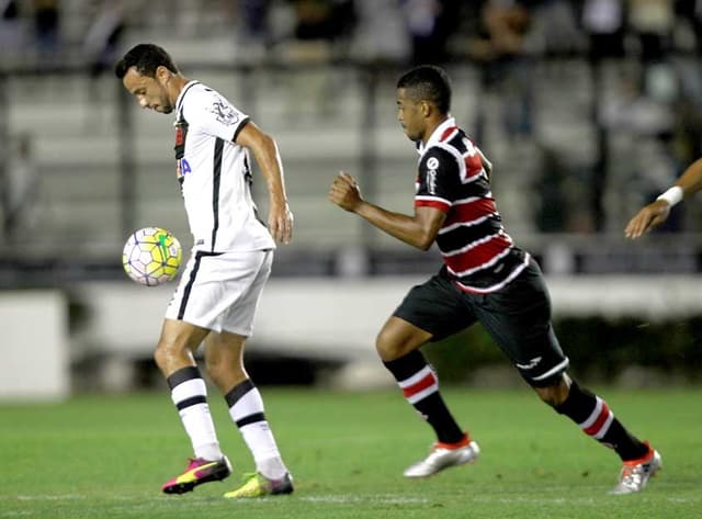 Último jogo entre Vasco e Santa Cruz: 1 a 1 em São Januário, na quarta-feira da semana passada