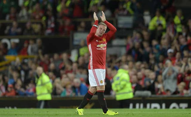 Veja imagens de Rooney pelo United