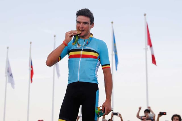 Greg van Avermaet foi medalha de ouro no ciclismo masculino &nbsp; &nbsp; &nbsp;&nbsp;
