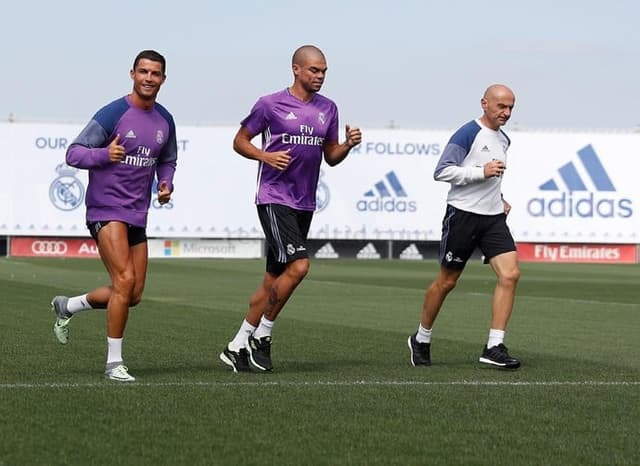 Cristiano Ronaldo e Pepe - Real Madrid