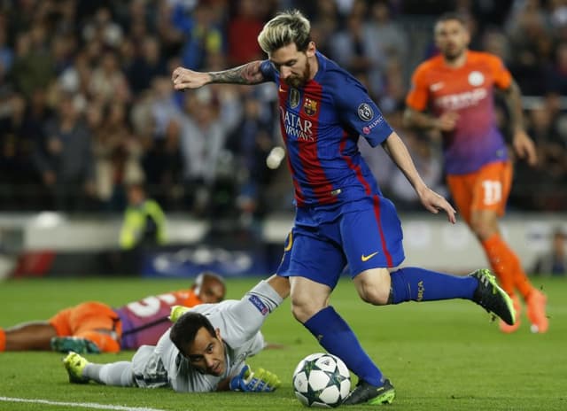 Messi e Bravo - Barcelona x Manchester City
