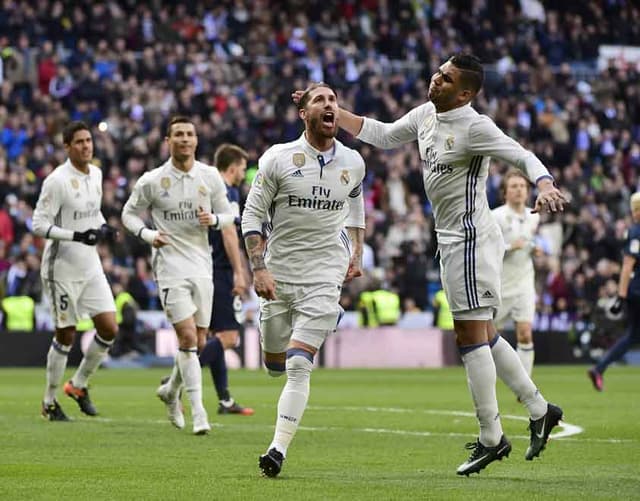 Sergio Ramos - Real Madrid x Málaga