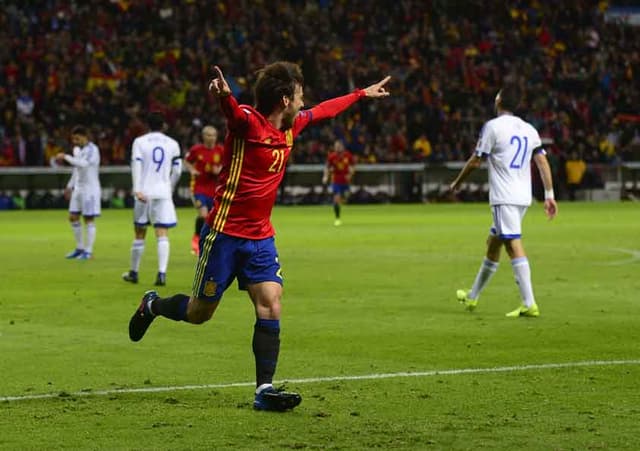 Veja imagens da vitória da Espanha