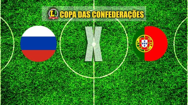 Rússia x Portugal - Copa das Confederações