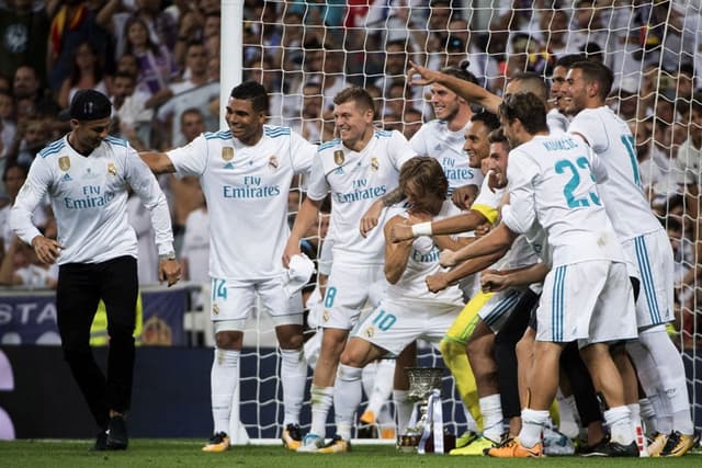 O Real Madrid tem o elenco mais caro do Campeonato Espanhol, avaliado em 743,8 milhões de euros (cerca de R$ 2,78 bilhões)