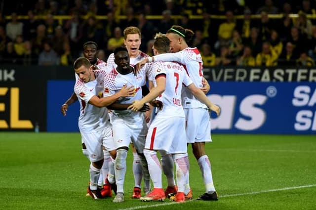 Gol de Augustin - Borussia Dortmund x RB Leipzig