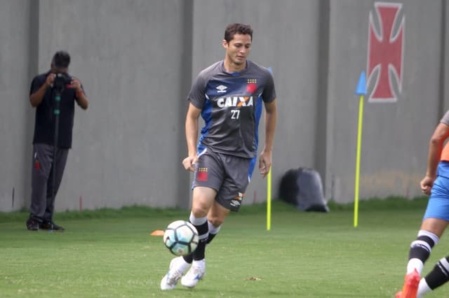 Anderson Martins treino do Vasco
