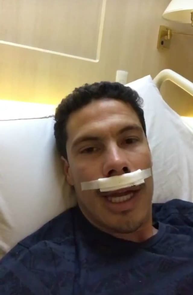 Hernanes passou por cirurgia para corrigir o septo nasal