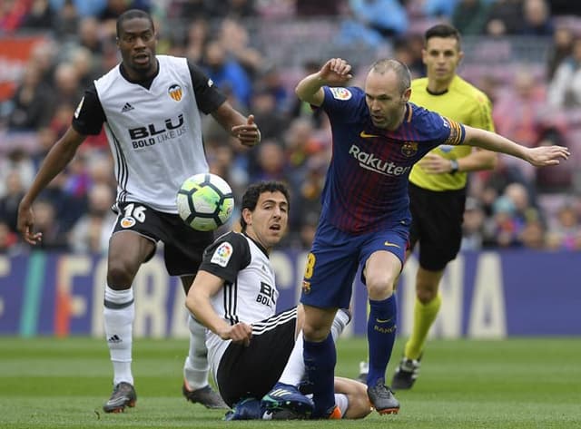 Iniesta - Barcelona x Valencia