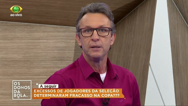 Neto critica Tite e Edu Gaspar após eliminação do Brasil