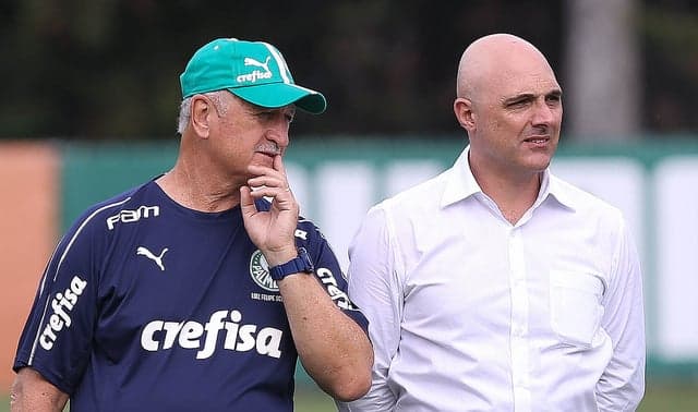 Felipão diz que o Palmeiras do presidente Maurício Galiotte sabe da insistência colombiana
