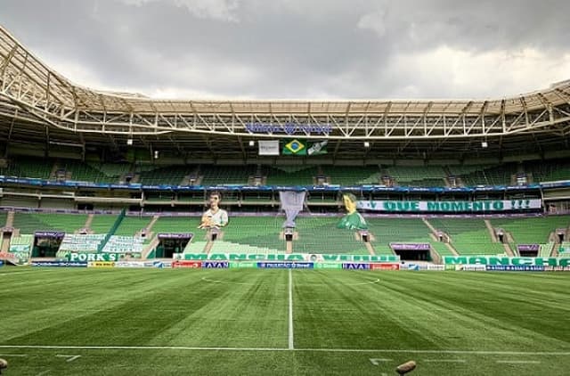 Allianz Parque - climão Palmeiras x São Caetano