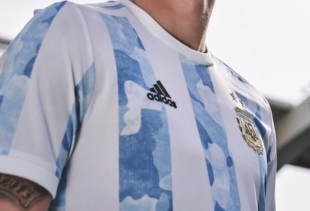 Novo uniforme da seleção da Argentina