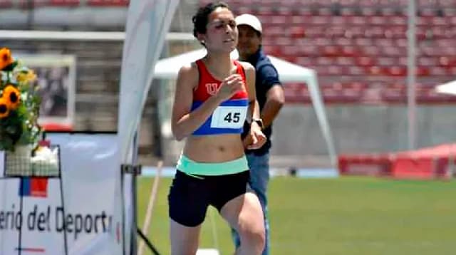 A chilena Manuela Bugueño desmaiou ao cruzar a linha de chegada da Meia Maratona de Buenos Aires. Médicos constataram morte súbita e conseguiram reanimá-la em seis minutos. (Arquivo pessoal)
