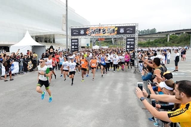 Sétima edição da Timão Run, no dia 27 de novembro, está com inscrições abertas para as distâncias de 5km, 10km e 15km. (Divulgação)