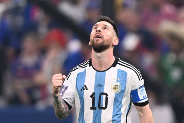 Messi Argentina x França