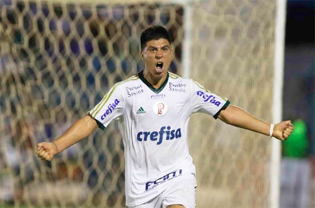 Com dois de Cristaldo, Palmeiras vence o Penapolense (Foto: Celio Messias/LANCE!Press)