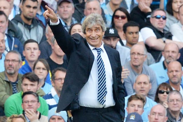 Manuel Pellegrini - Manchester City x Chelsea (Foto: Paul Ellis/ AFP)