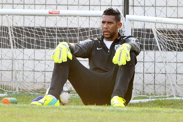 Aranha - Treino do Santos (Foto: Ivan Storti/ LANCE!Press)