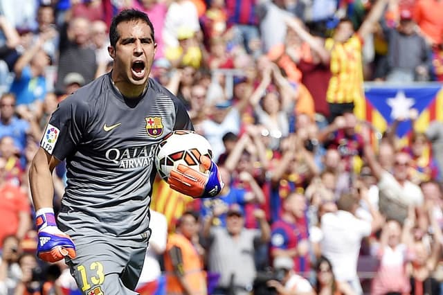 Bravo - Barcelona x Valencia (Foto: Lluis Gene/AFP)