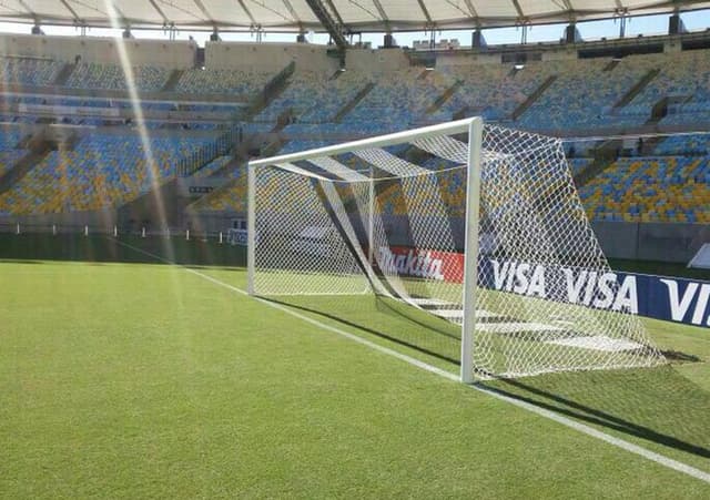 Redes alvinegras no Maracanã (Foto: Divulgação)