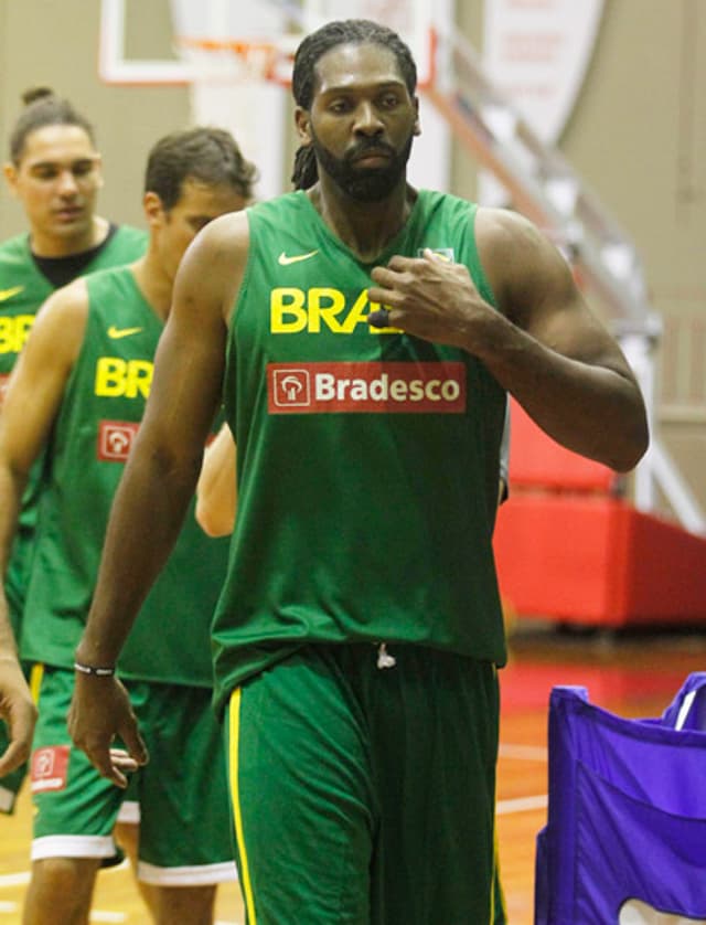 Seleção Brasileira de basquete faz primeiro treino para o Mundial da Espanha (Foto: Reginaldo Castro)