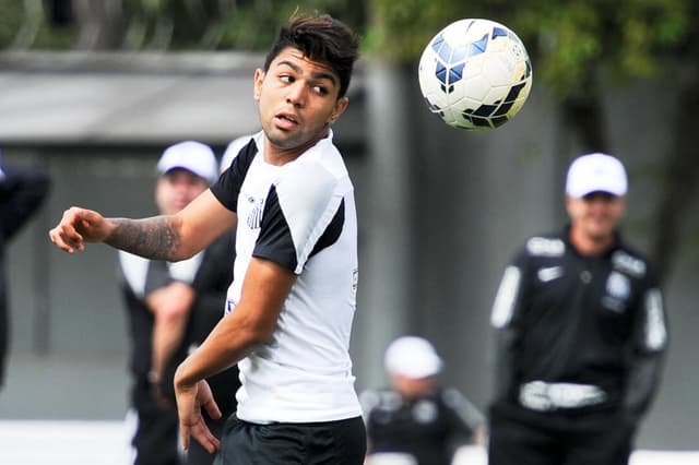 Gabriel/ Gabigol - Treino do Santos (Foto: Ivan Storti/LANCE!Press)