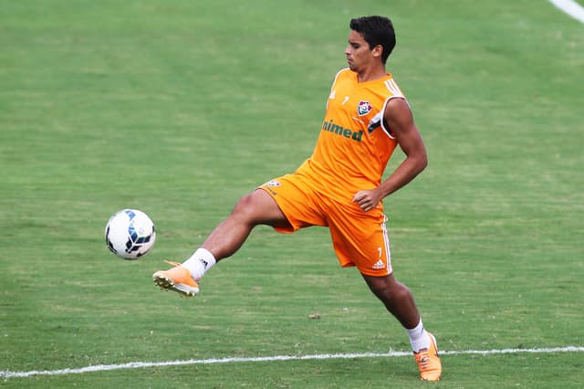 Jean - Treino do Fluminense (Foto: Paulo Sérgio/LANCE!Press)