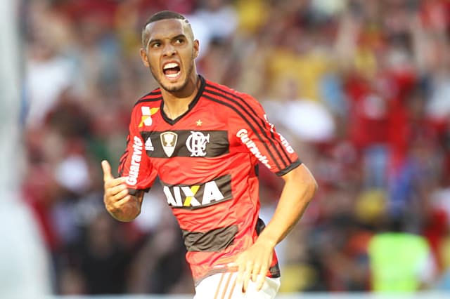 Gol do Paulinho - Flamengo x  Palmeiras (Foto: Paulo Sérgio/ LANCE!Press)