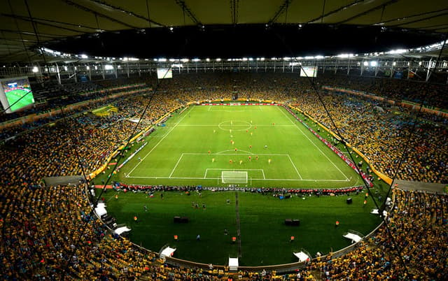 Maracanã - Brasil x Espanha (Foto: Alexandre Loureiro/Pool Fifa/AFP)