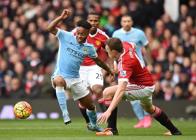 Campeonato Inglês - Manchester United x Manchester City (Foto: AFP)