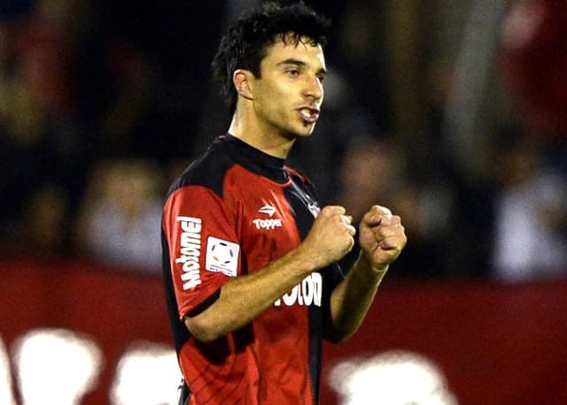 Scocco - Newell's Old Boys x Atlético-MG (Foto: Juan Mabromata/AFP)