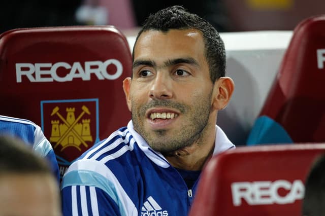 Tevez - Croácia x Argentina (Foto: Ian Kington/AFP)