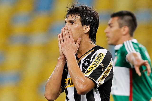 Zeballos - Botafogo x Palmeiras (Foto: Wagner Meier/LANCE!Press)